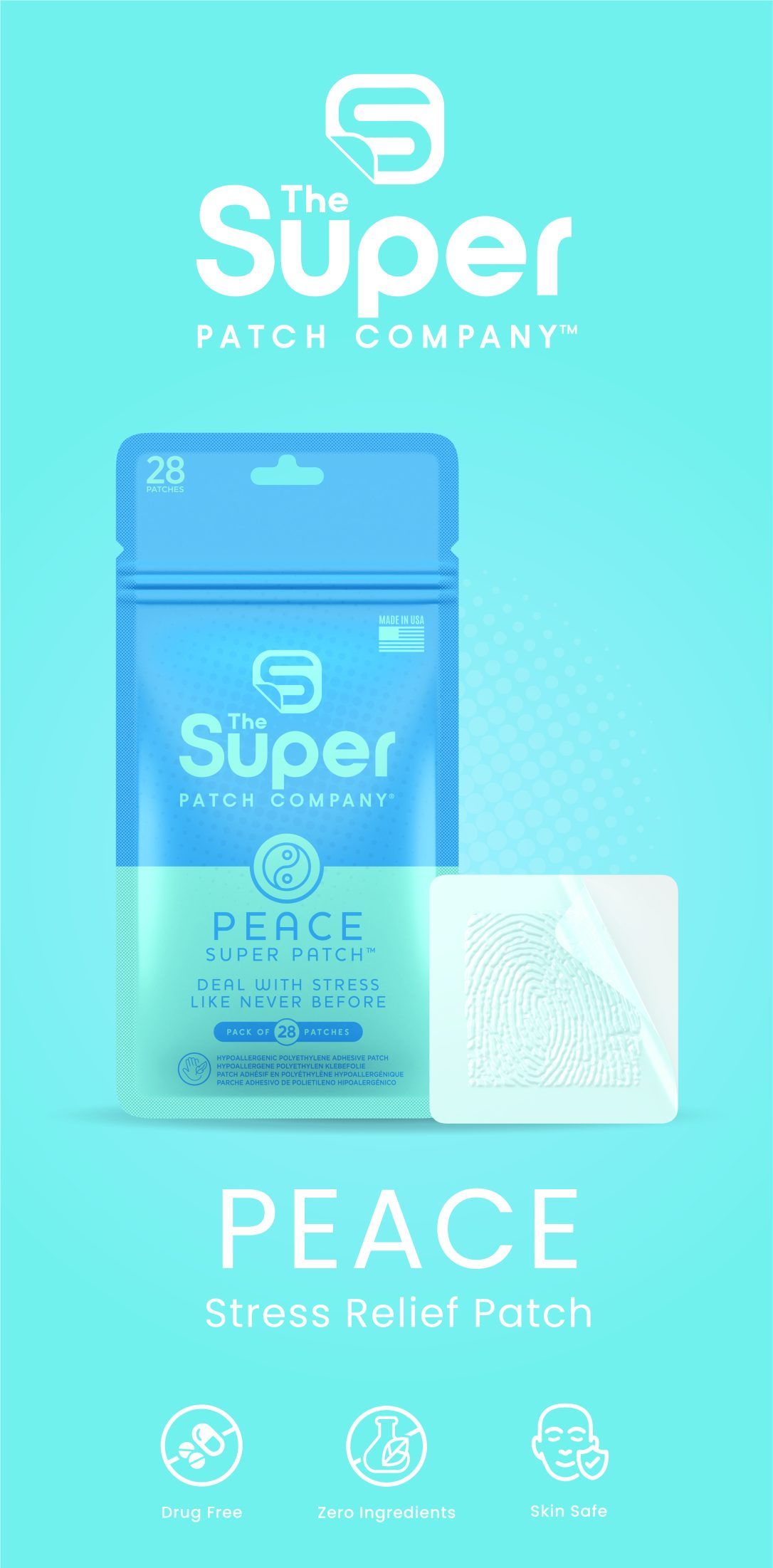 Super Patch Peace tegen examenstress